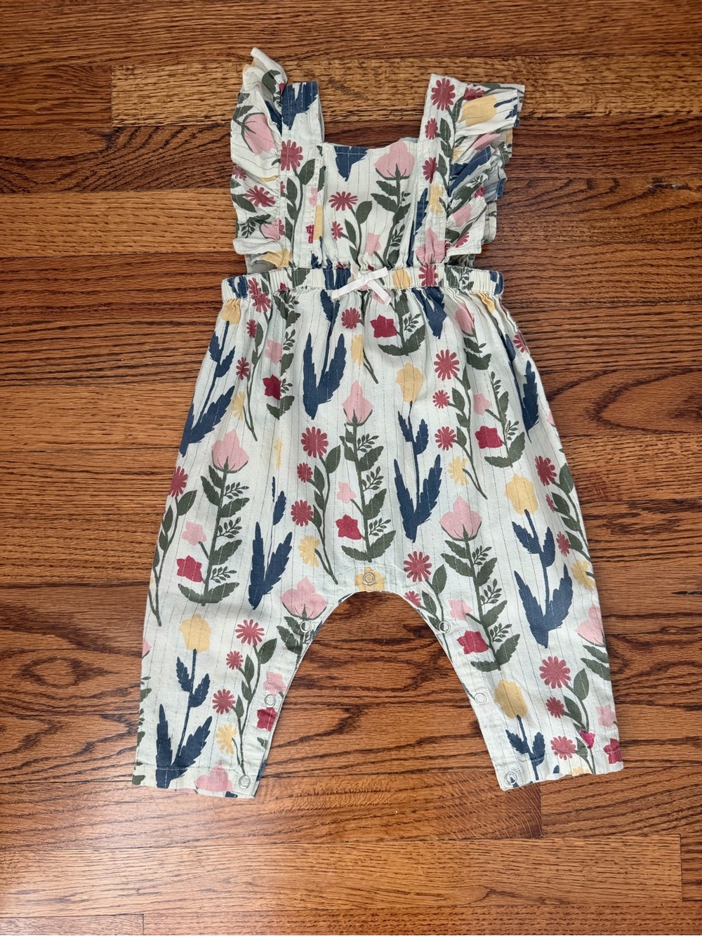 Pink Chicken Ana Jumper in Paper Floral, Size 18-24 months